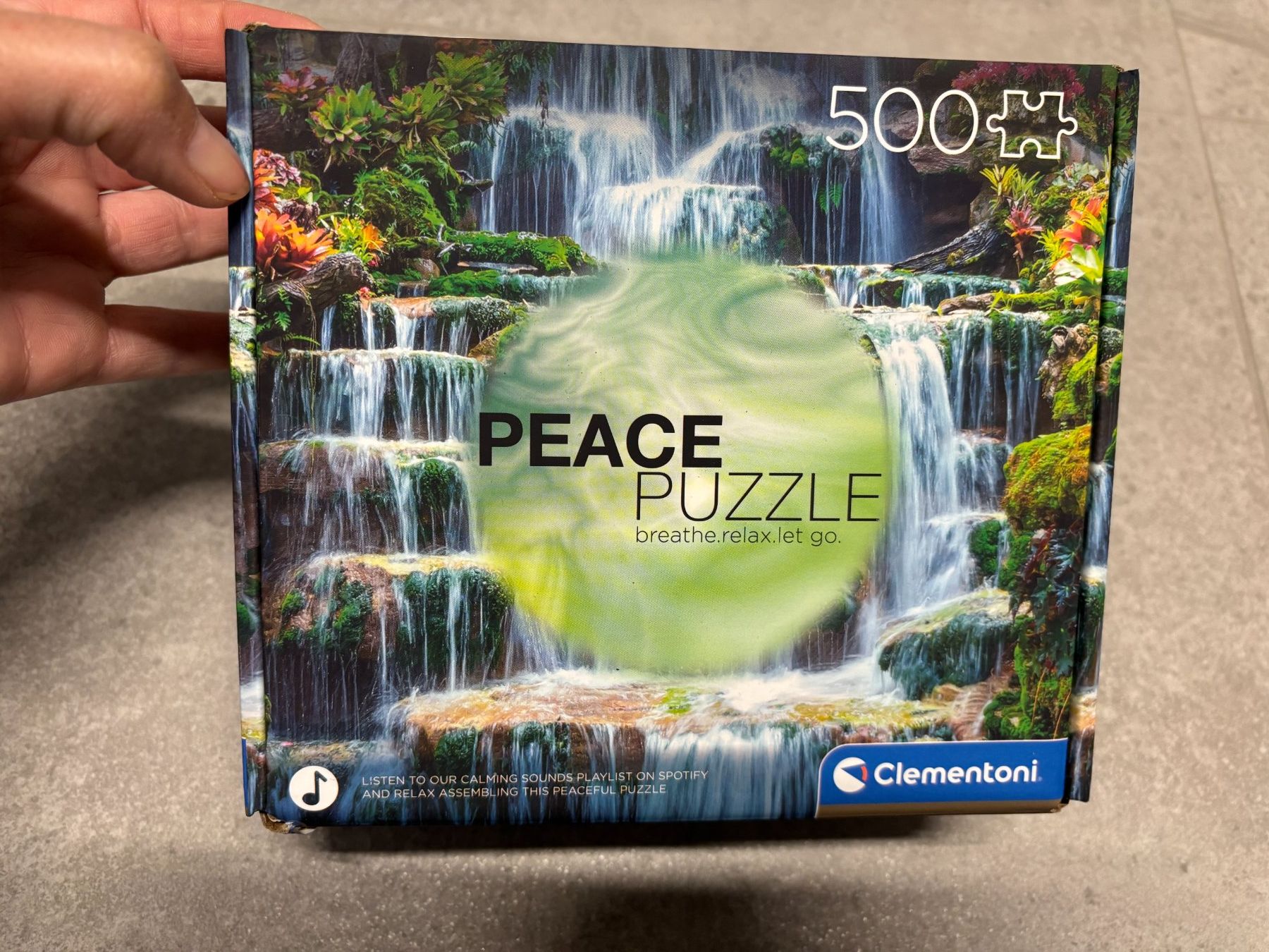 Clementoni Puzzle: Puzzle Clementoni Paisible Cascade 500 pièces – Usato da Salvenach venduto da gwenwywar