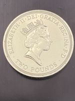 Royaume-Uni, 2 Pounds 1986 Laiton de Nickel