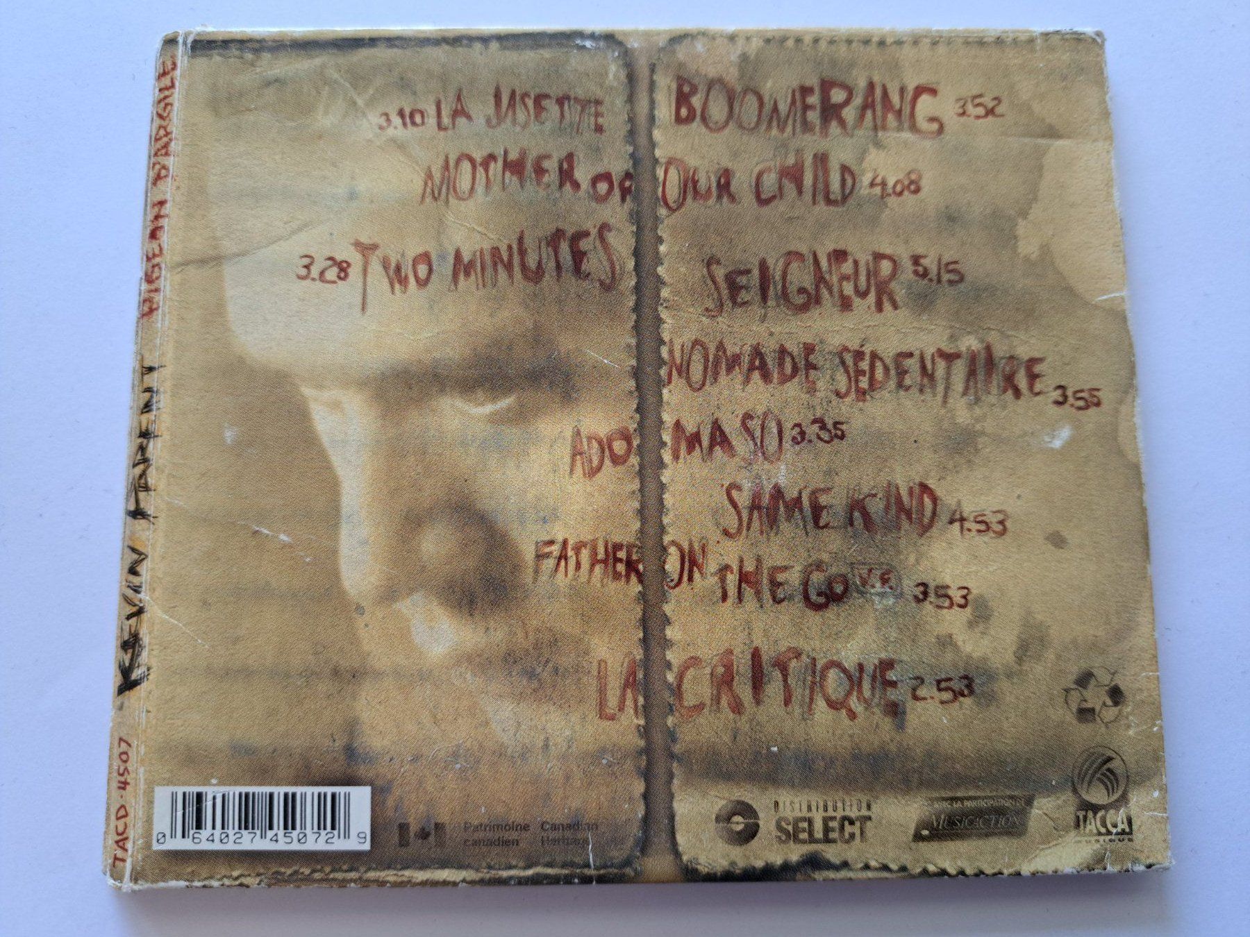 CD: Cd Kevin Parent - Pigeon d'argile  – Usato da Pully venduto da bro_n52j 1
