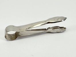 Vintage Zuckerzange aus Metall - Handform