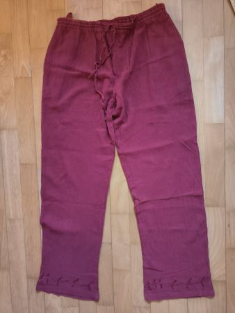 Rote Sommerhose aus Baumwolle, Grösse 1 size, Neu