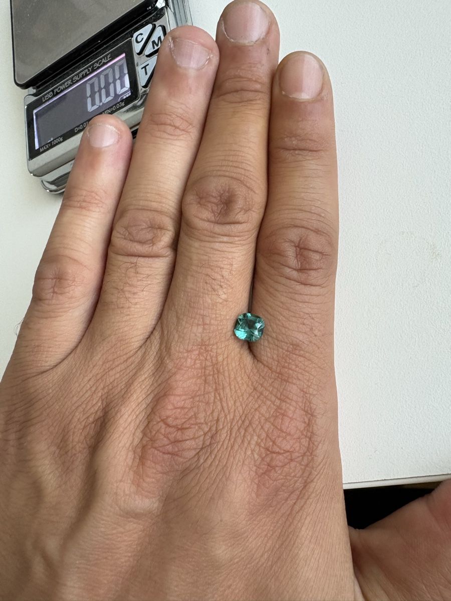 Pietre preziose: Tourmaline Lagoon 1.35 ct – Nuovo e nell'imballaggio originale da Schliern b. Köniz venduto da Hiel 3