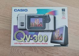 Casio Vintage Retro Digitalkamera QV-300 0.4MP mit OVP