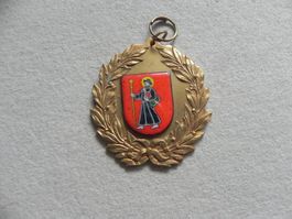 Schweiz Medaille Firma Paul Kramer Wappen Kanton Glarus GL