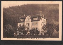 AK× BL Langenbruck, Pension Erika , 1920