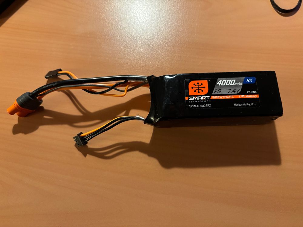 Spektrum IC3 Verlängerungskabel – 6 Zoll Für Akku & Gerät (LiPo-kompatibel)