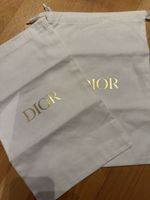 Dior 2 Staubbeutel Schuhe Stofftaschen NEU 