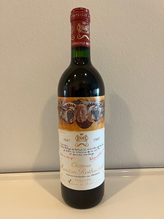 Magnum Château Mouton Rothschild 1987 (Neu und originalverpackt) in