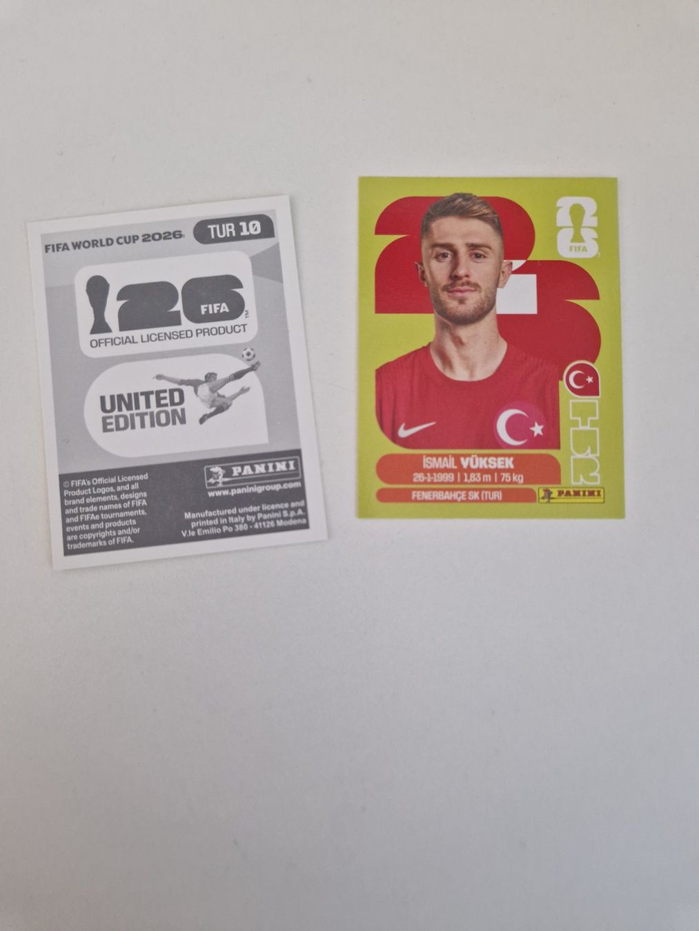 Panini Sammelbilder & Trading cards: Panini Sticker TUR10 – Neu (gemäss Beschreibung) aus Stüsslingen von white_angel86