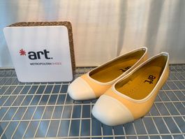 Art Ballerinas Lens yellow-cream Gr.37