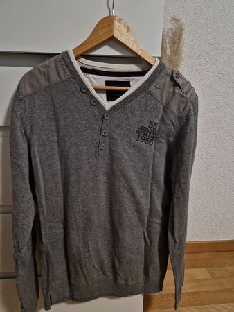 Pullover für Herren Grau L
