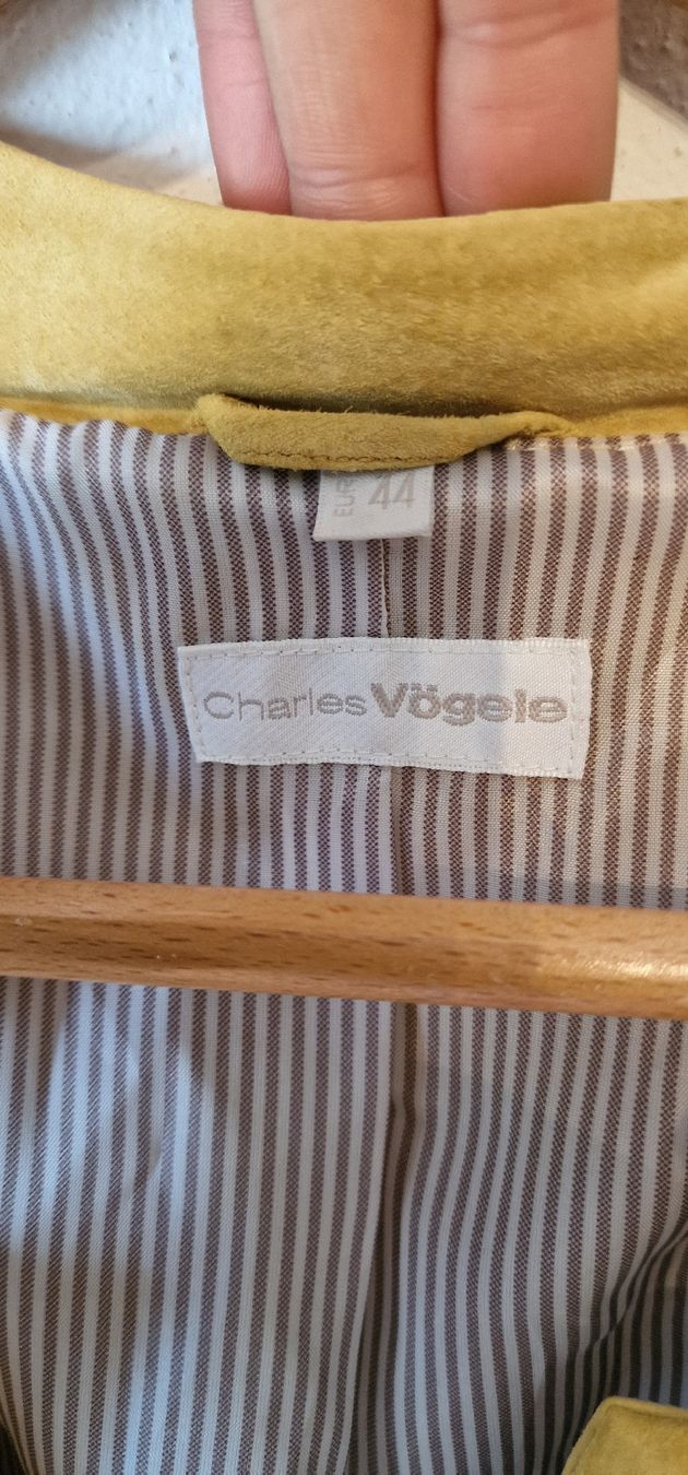 Jacken: Lederjacke Senfgelb Charles Vögele Gr.44 – Gebraucht aus Romanshorn von REALJessiB 3