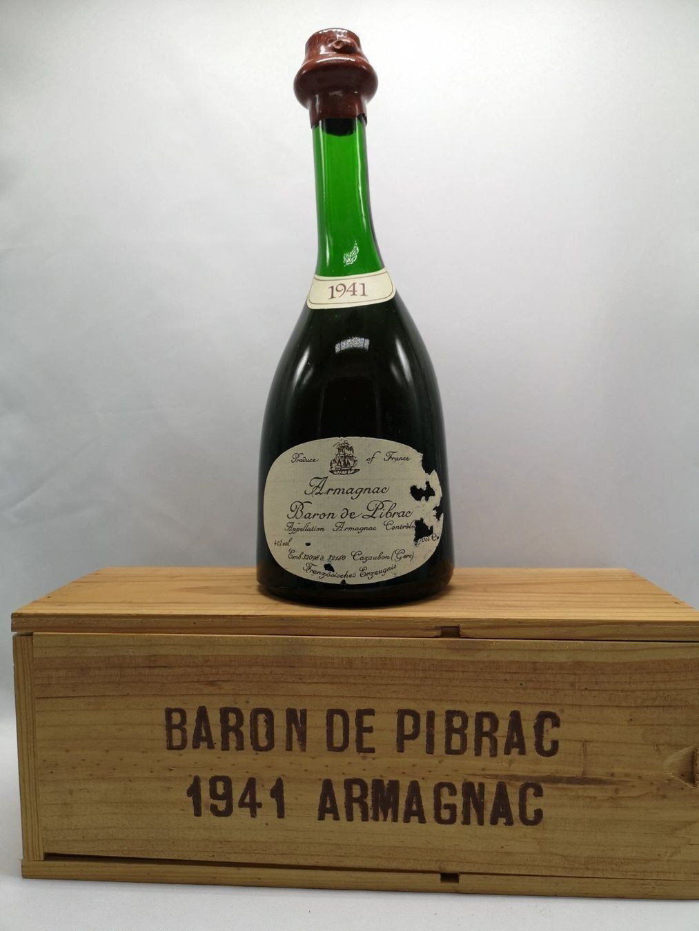 Bevande alcoliche: ARMAGNAC millésime 1941/ SUPER OFFRE !!! – Nuovo e nell'imballaggio originale da Bulle venduto da italicum 1