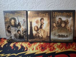 Herr der Ringe DVDs Trilogie guter Zustand