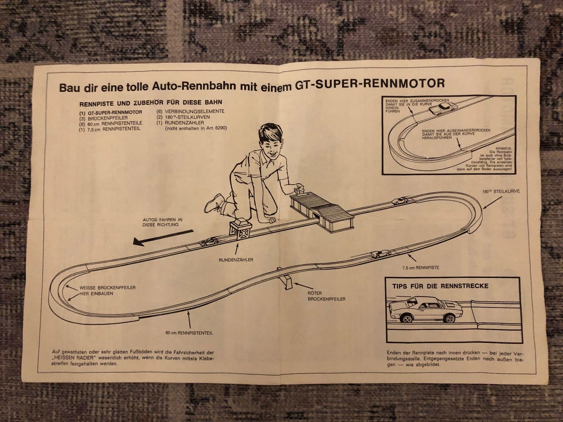 Hot Wheels Rennbahnen: Retro Hot Wheel GT-Super-Rennset – Gebraucht aus Ballwil von goldi360 3