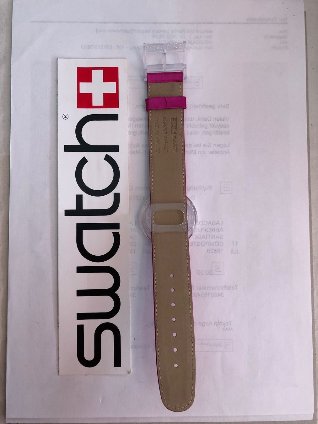 Swatch Orologi: POP Swatch Midi Uhrenarmband – Nuovo (secondo la descrizione) da Biel/Bienne venduto da winnertaco 1