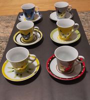 Espresso Tassen mit Katzenmotiv
