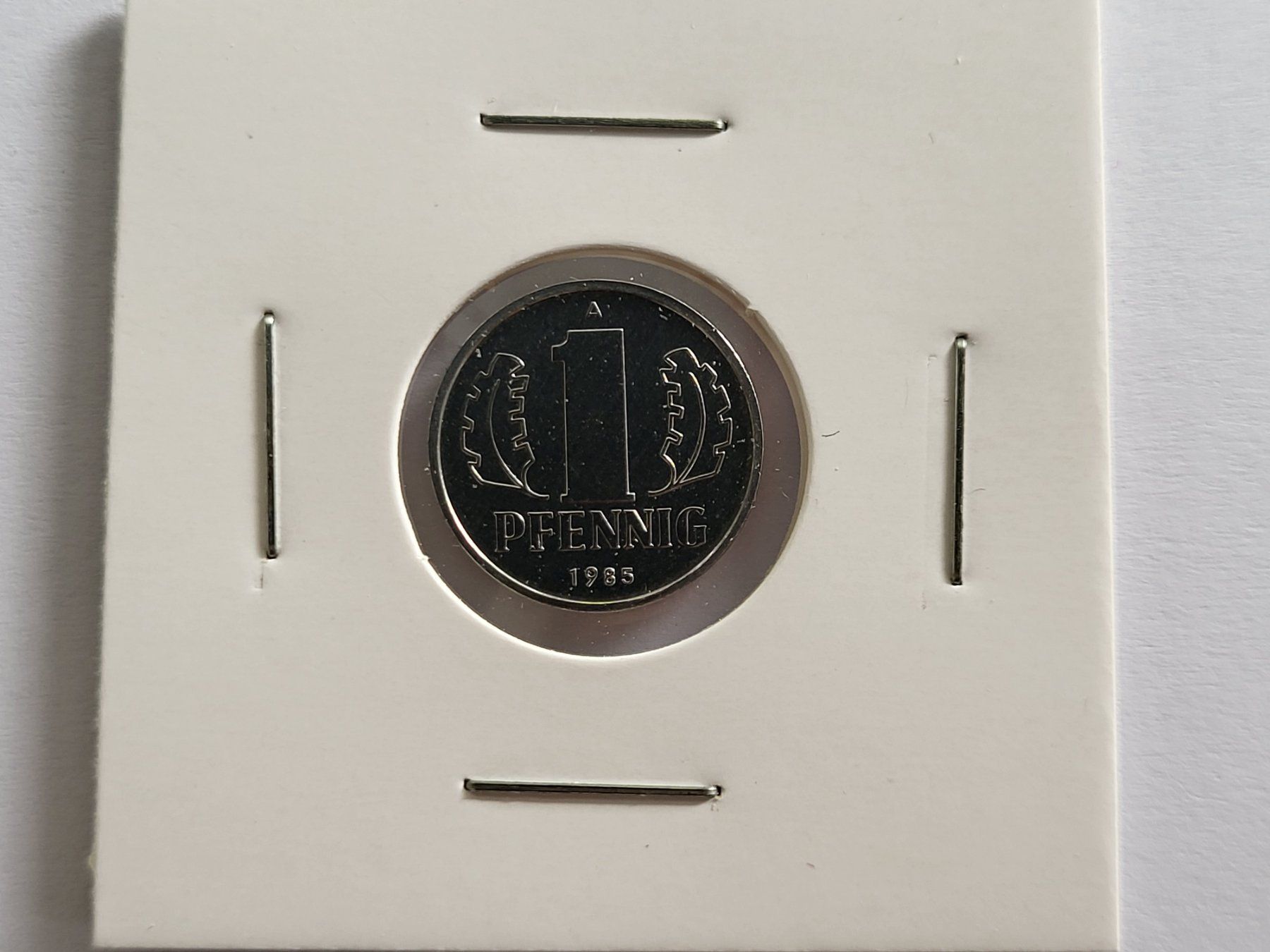 Tutti le monete: 1 Pfennig 1985 Stgl – Nuovo (secondo la descrizione) da Pravidondaz venduto da LVtik