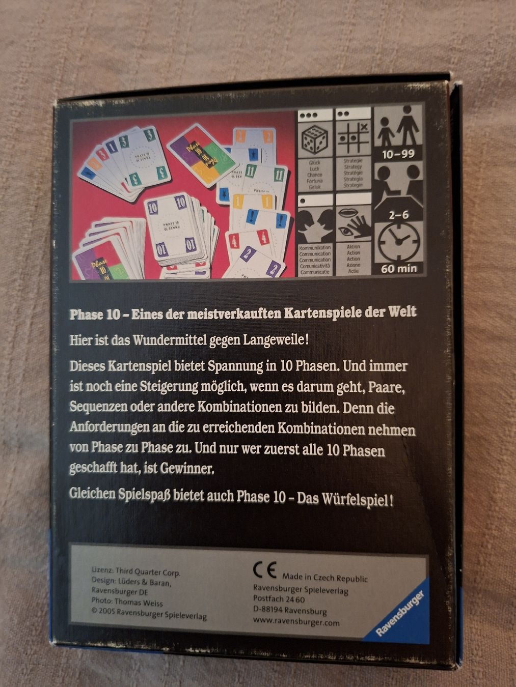 Ravensburger Giochi: Ravensburger Kartenspiele Phase 10 – Usato da Wetzikon ZH venduto da Wetzithal 1