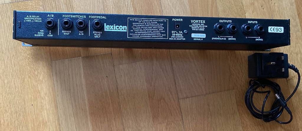 Vintage Musikinstrumente: Lexicon Vortex Rare FX Processor Morphing Effects w/ PSU – Gebraucht aus Lausanne von duvy 2