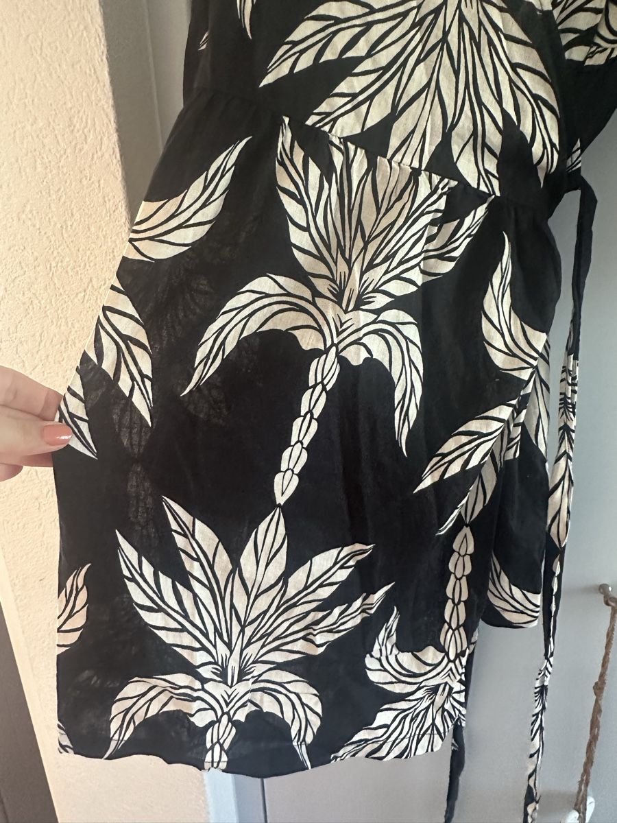 H&M Vestiti: Leinen Wickelkleid  – Nuovo (secondo la descrizione) da Vinelz venduto da Sanela-B 1