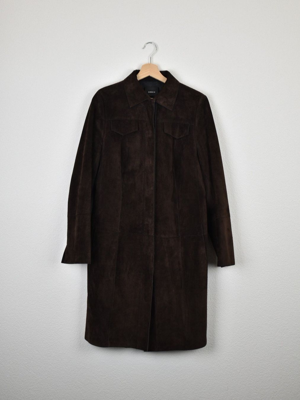 Akris Cappotti: Akris Wildleder Mantel, braun, Gr.40/42 – Usato da Nürensdorf venduto da 2ND_STORY
