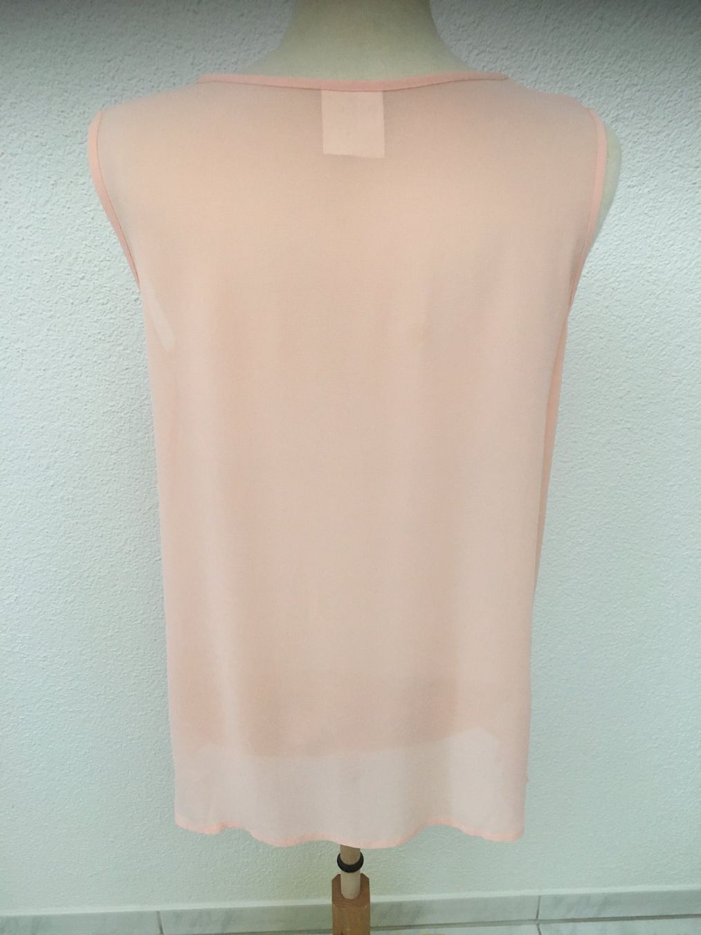 Blusen: Longbluse mit Top aus Viskose in apricot – Gebraucht aus Uetendorf von Florabella01 4