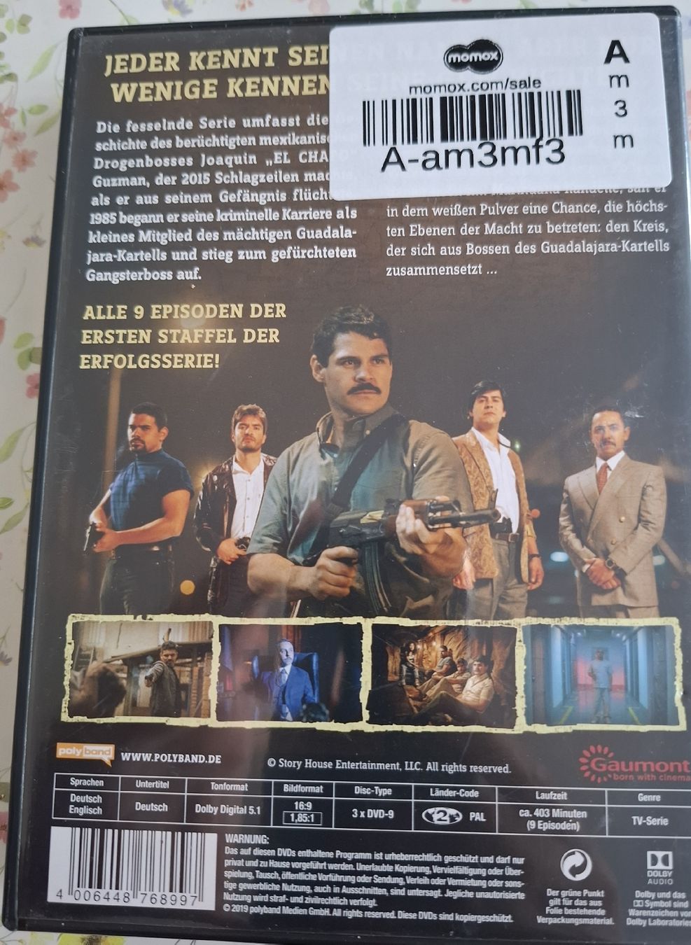 Alle DVDs: El Chapo komplette 1.Staffel – Gebraucht aus Basel von mgn_ft72 1