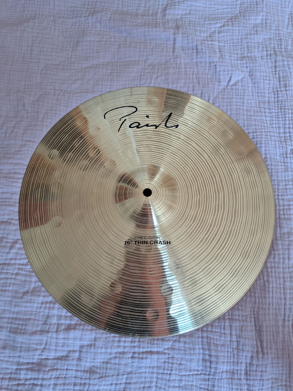 Paiste Musikinstrumente: Paiste Signature Precision Thin Crash 16" – Gebraucht aus Kriens von mrkk