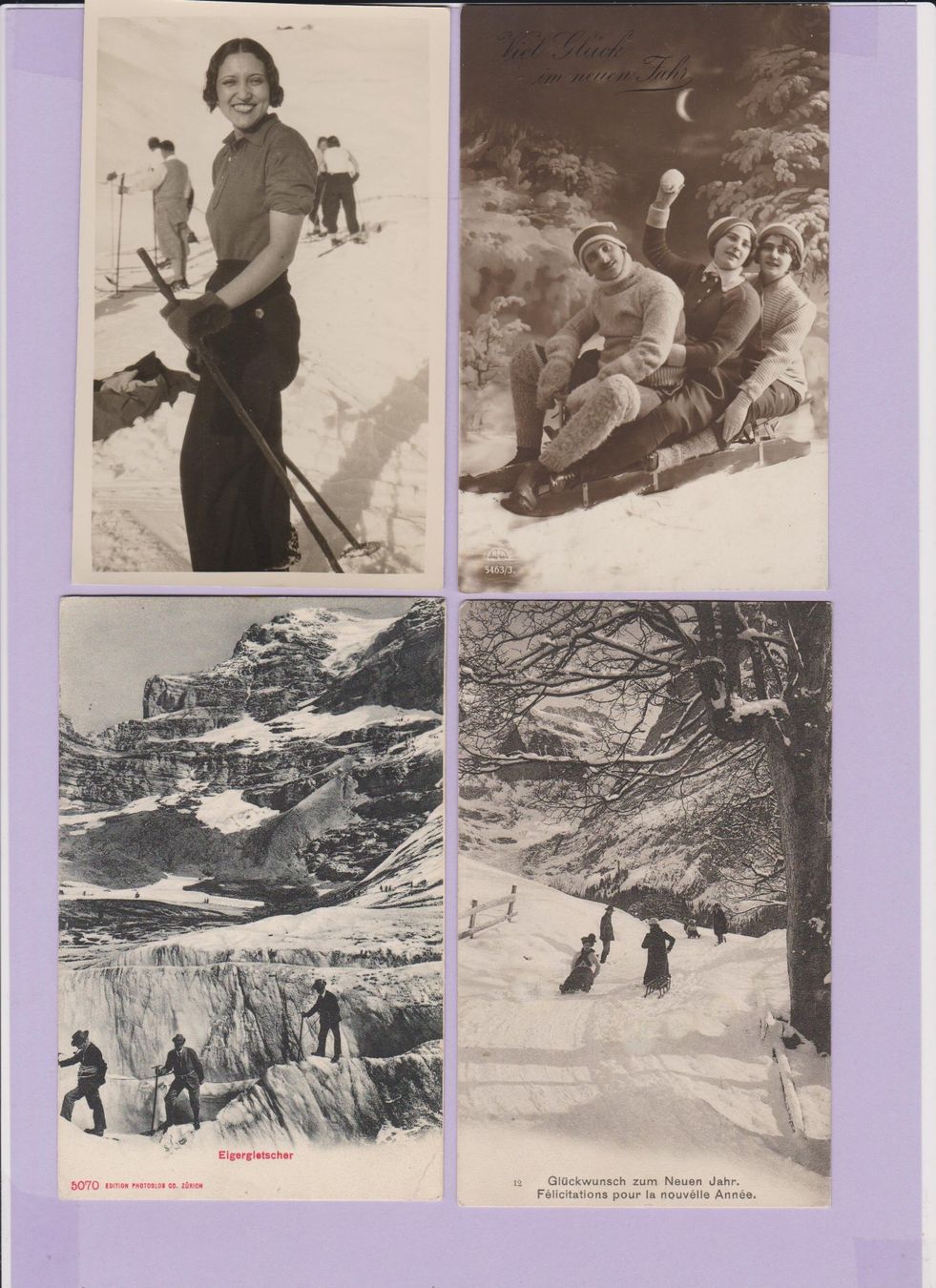 Cartoline postali: Wintersport   -   30 alte Ansichtskarten – Usato da Vitznau venduto da Ropaku 2