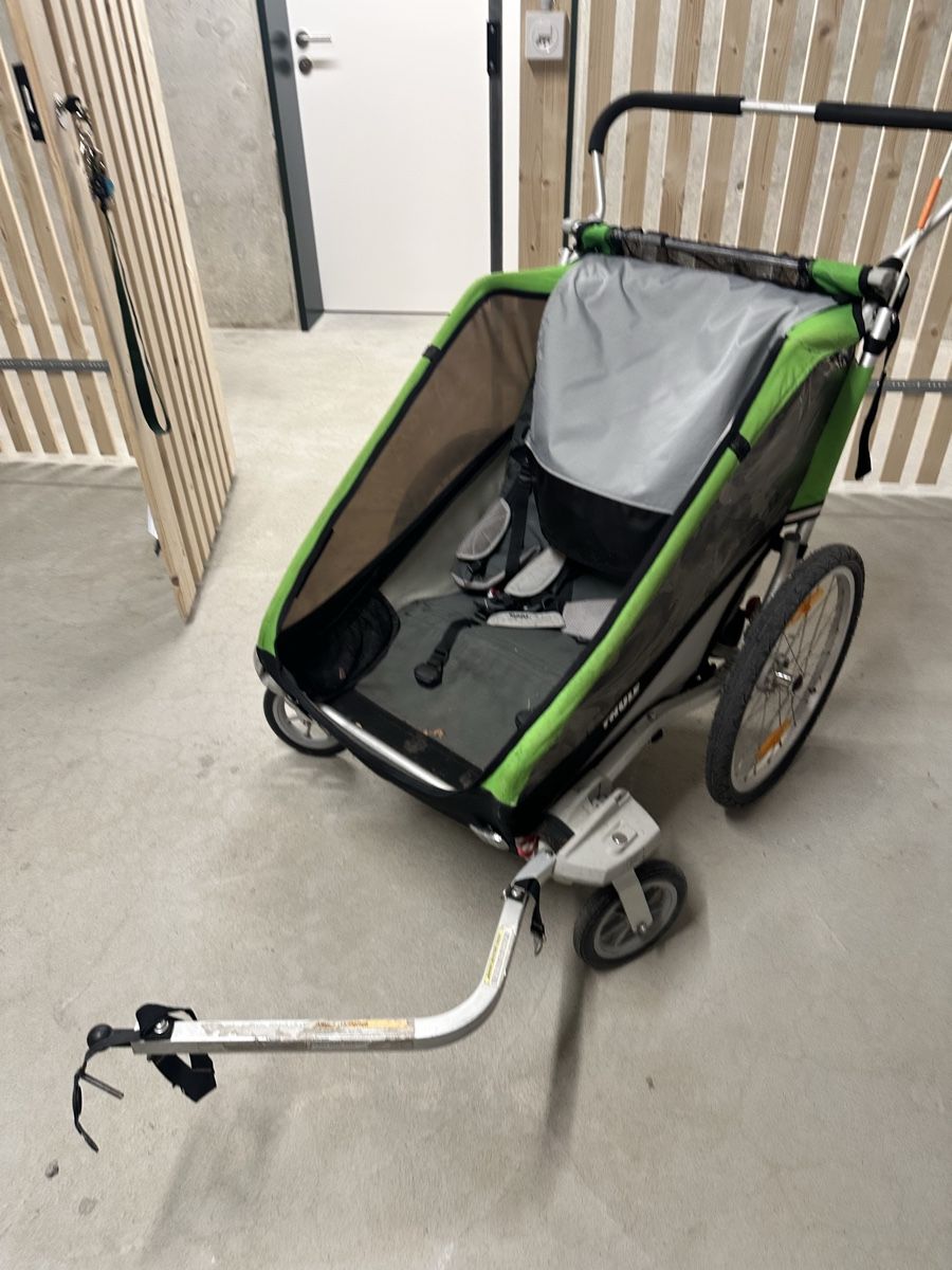 Thule Anhänger: Kinderanhänger Thule Chariot Cheetah, 2 Sitzer – Gebraucht aus Zürich von Flokke33 4