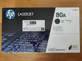 HP Toner Cartridge 80A CF280A Schwarz neu original