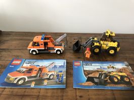 Lego City Bagger 7630 und Abschleppwagen  7638