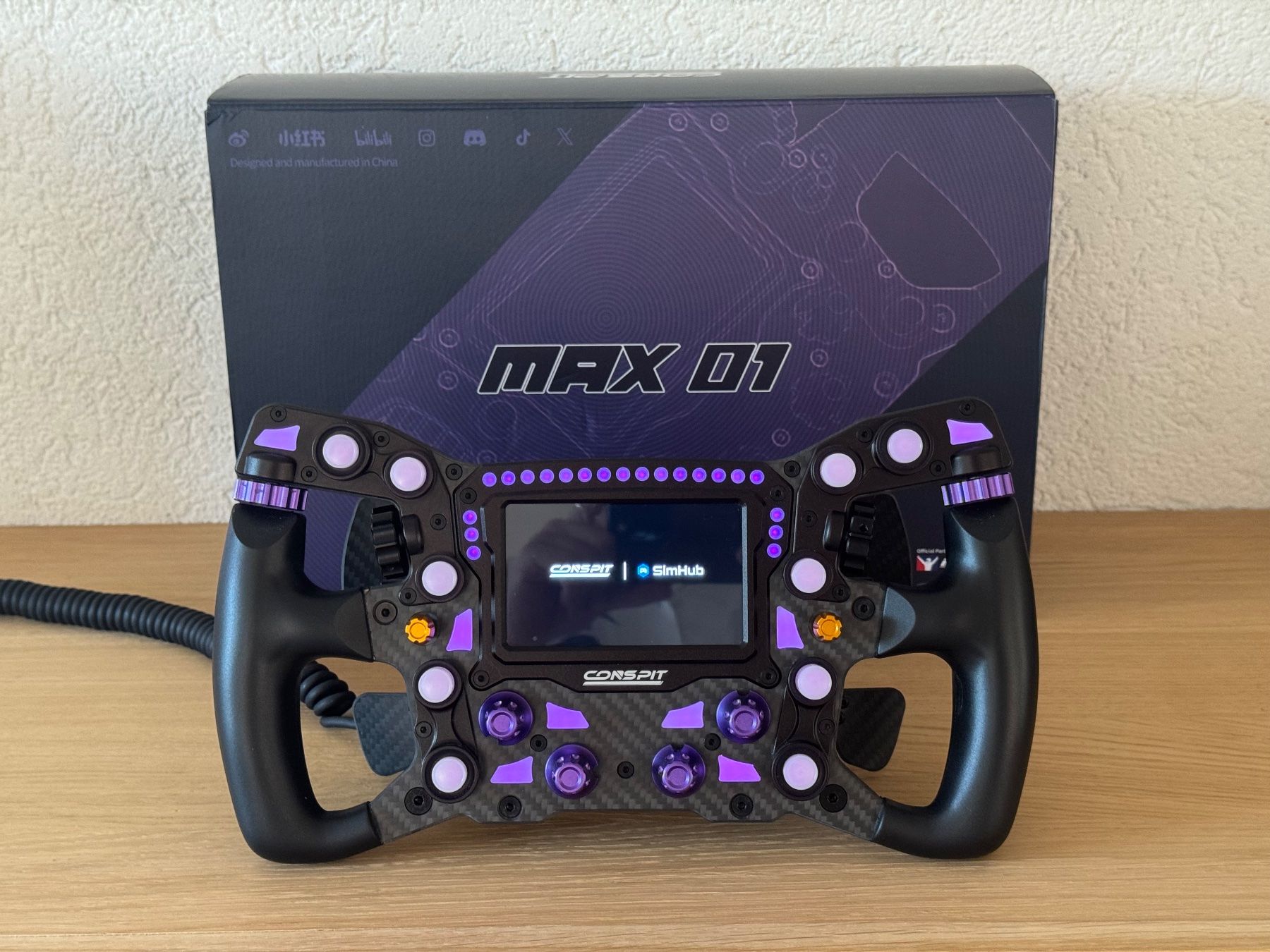 Controller: Conspit MAX 01 + NRG QR + 2 Cables – Gebraucht aus Oron-le-Châtel von Anthox