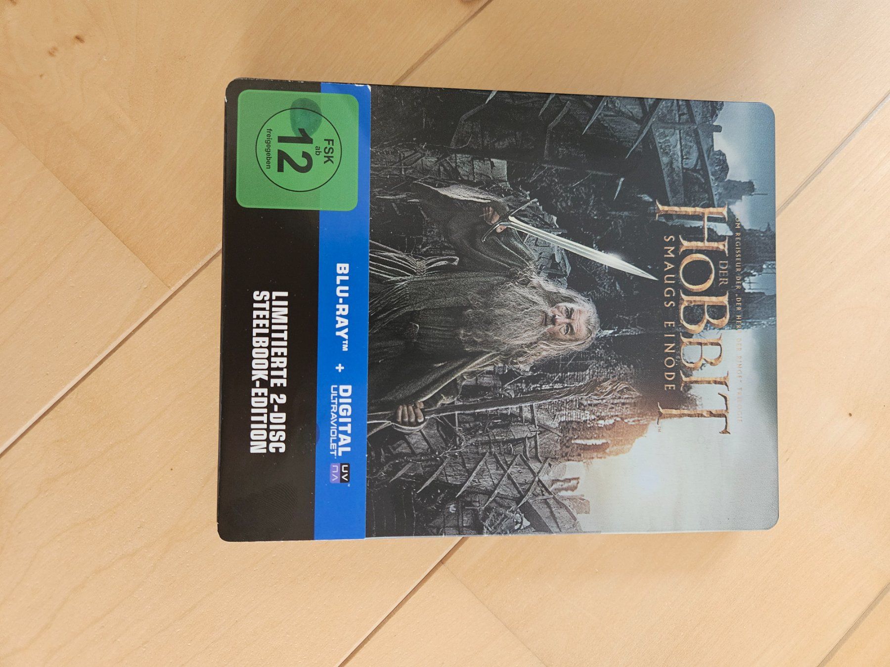 Tutti i DVDs: Der Hobbit Sammlung Blu Ray mit Figur – Nuovo e nell'imballaggio originale da Wildberg venduto da Reunionevents 2