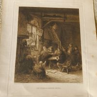 Bild. (Unterbrochenes Spiel) ADRIAN VAN OSTADE PX