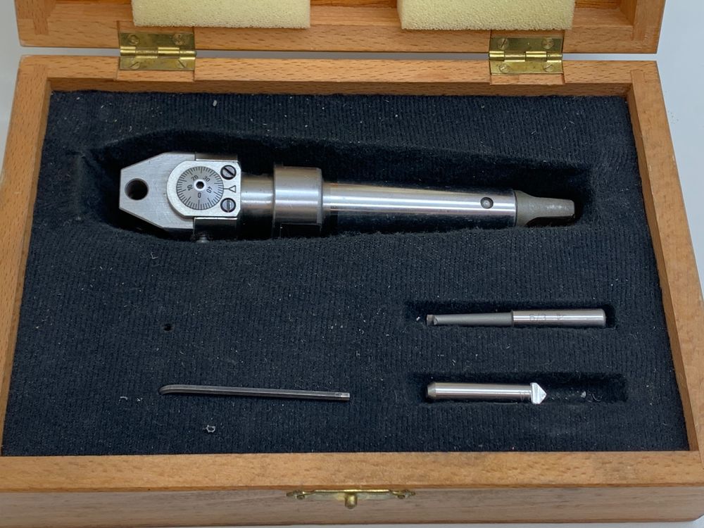 Bohrkopf-Set – 12-teilig, Hartmetall, MT2, F1-12, 50 Mm, 9 Bohrstangen, 3 Schlüssel, Kunststoffkoffer – Für