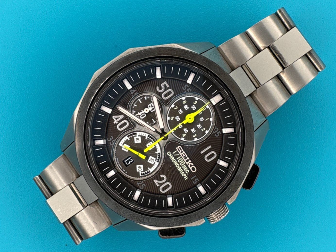Seiko Orologi: Seiko Chronograph Quartz TITANIUM SND Series – Usato da Corminboeuf venduto da MrGP87