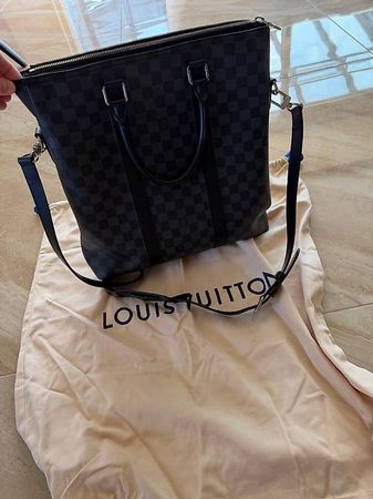 Louis Vuitton Damier Graphite Business Bag / Tote Bag