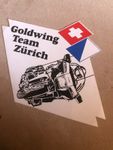 Goldwing Team Zürich Abziehbild / Kleber / Sticker