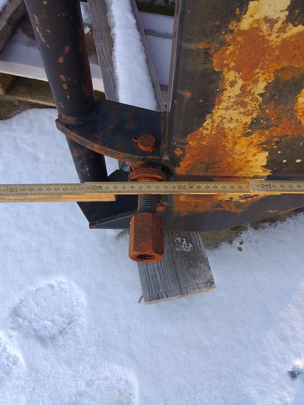 Sgombero neve: Schneepflug – Usato da St. Ursen venduto da vonmos 5