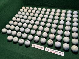 100 Golfbälle Titleist + Callaway „Spezial“ (Set 064)