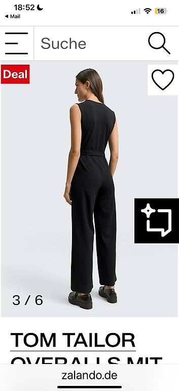 Tute: Jumpsuit schwarz – Nuovo e nell'imballaggio originale da Weinfelden venduto da lin_dj6g 2