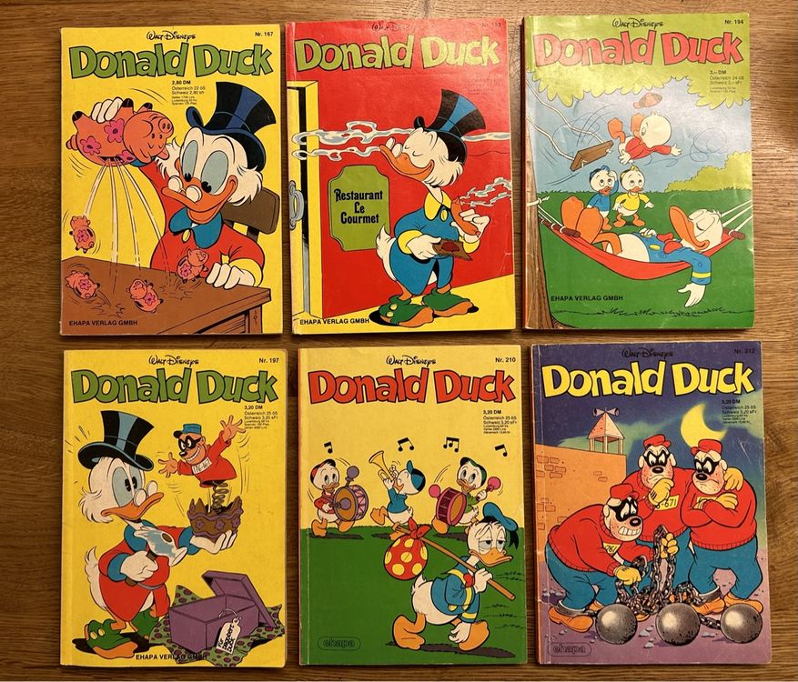 6 Donald Duck (Gebraucht) in Horgen für CHF 5 – mit Lieferung auf ...