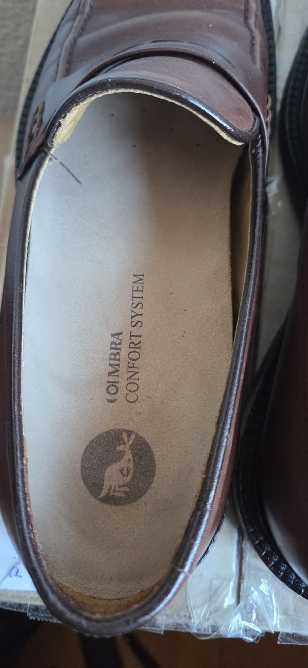 Scarpe da uomo: Mokassins Gr. 7 / 40 echt Leder – Usato da Horgen venduto da aiac0 2