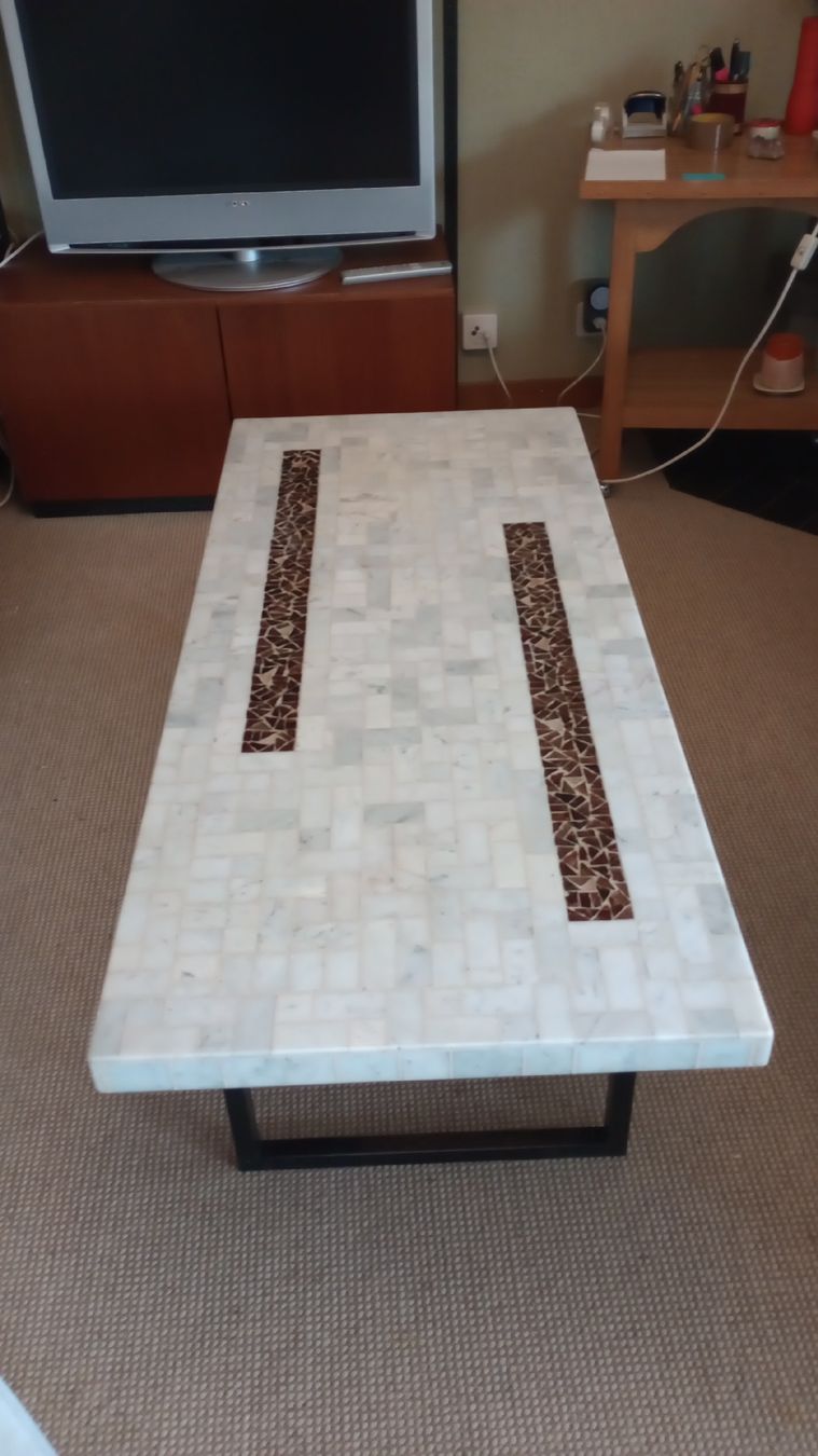 Tavoli: Table basse mosaïque  – Usato da Lonay venduto da DanBadoux