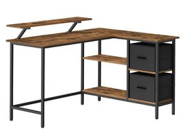 L-förmiger Schreibtisch mit Monitorständer Gaming VALON