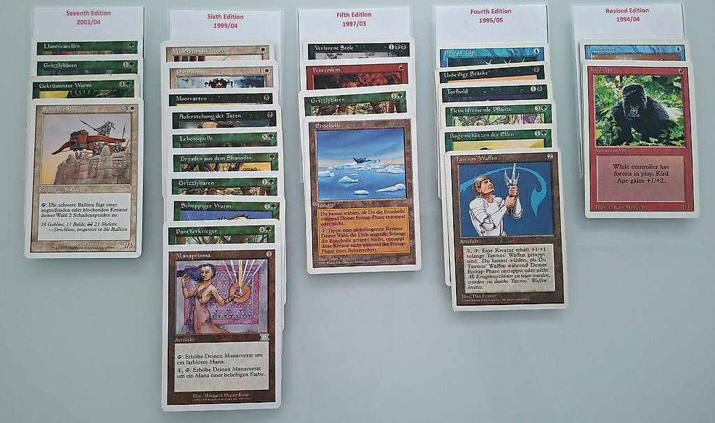 Magic The Gathering Carte collezionabili: MTG Sammlung: ca. 1000 Core Set Karten (Revised bis M21) – Usato da Büttikon AG venduto da adrianomartins 1