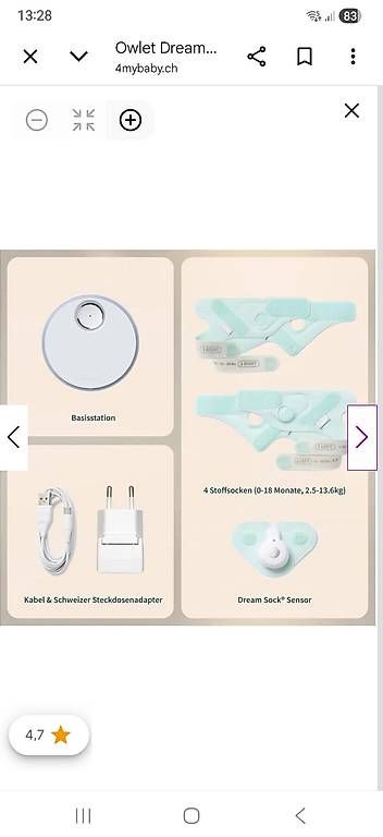 Babyphones: Owlet smart sock  – Gebraucht aus Grabs von den_qk9m 1