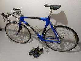 Rennvelo "Vintage", Marke "Canyon" Carbon (Rahmen & Gabel)